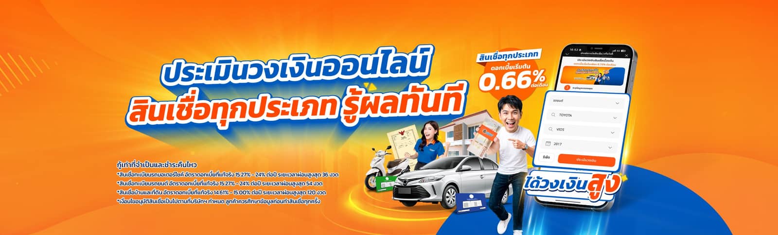 ประเมินวงเงินสินเชื่อ